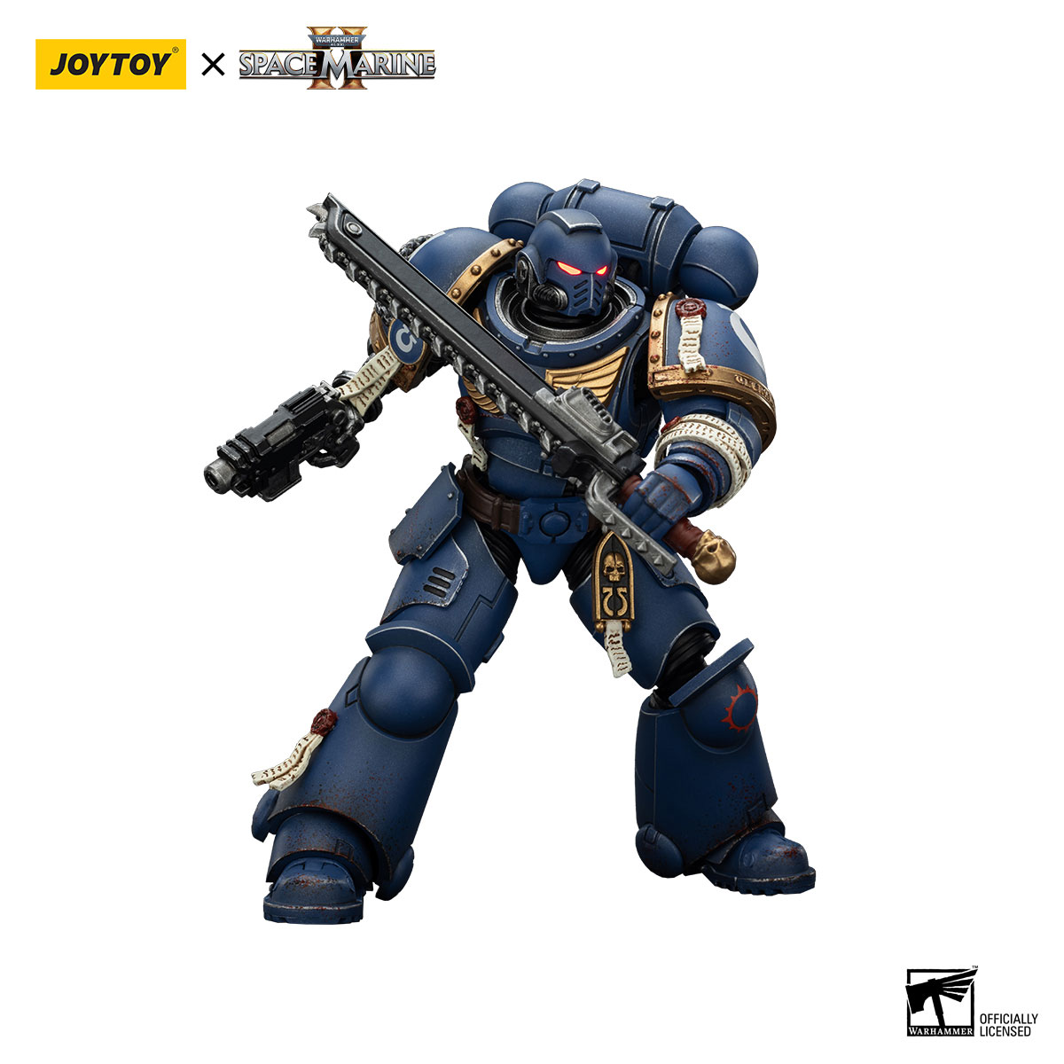 ゲームキャラクター JoyToy Warhammer 40k SM2 Brother Chairon JoyToy WH40K Ultramarines Space Marine 2 Brother Chairon