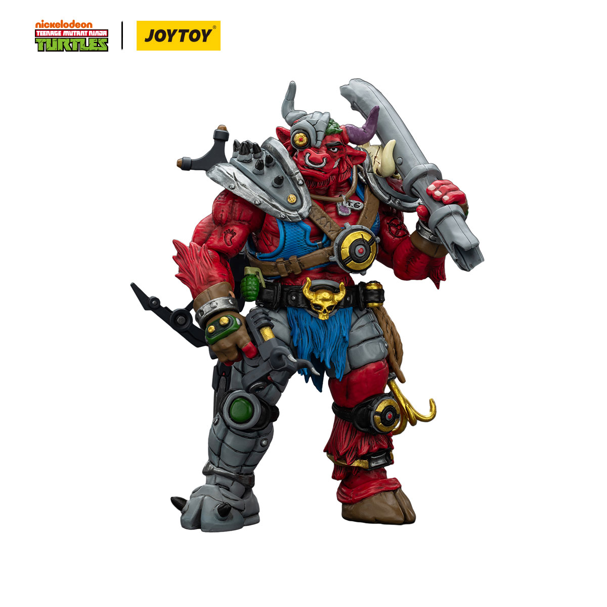 JOYTOY TMNT Groundchuck 12.4cm Action Figure
