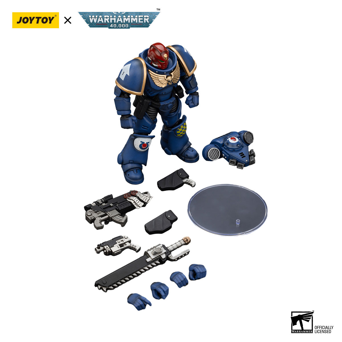 JOYTOY Warhammer Ultramarines Heroes of the Chapter Brother