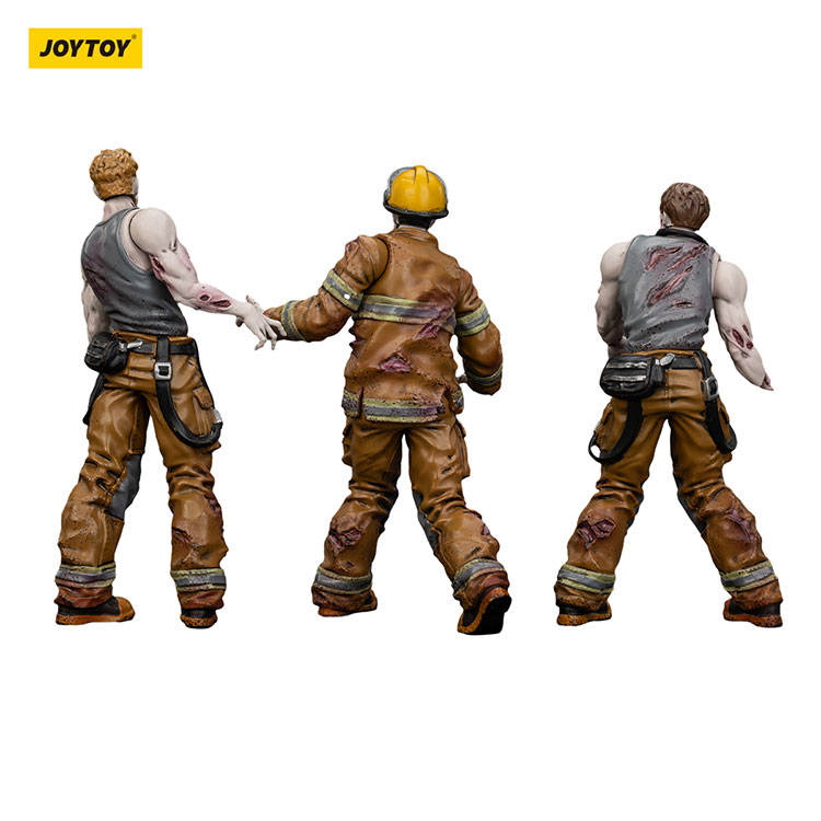 JOYTOY Dark Source Zombie Figure Firefighters