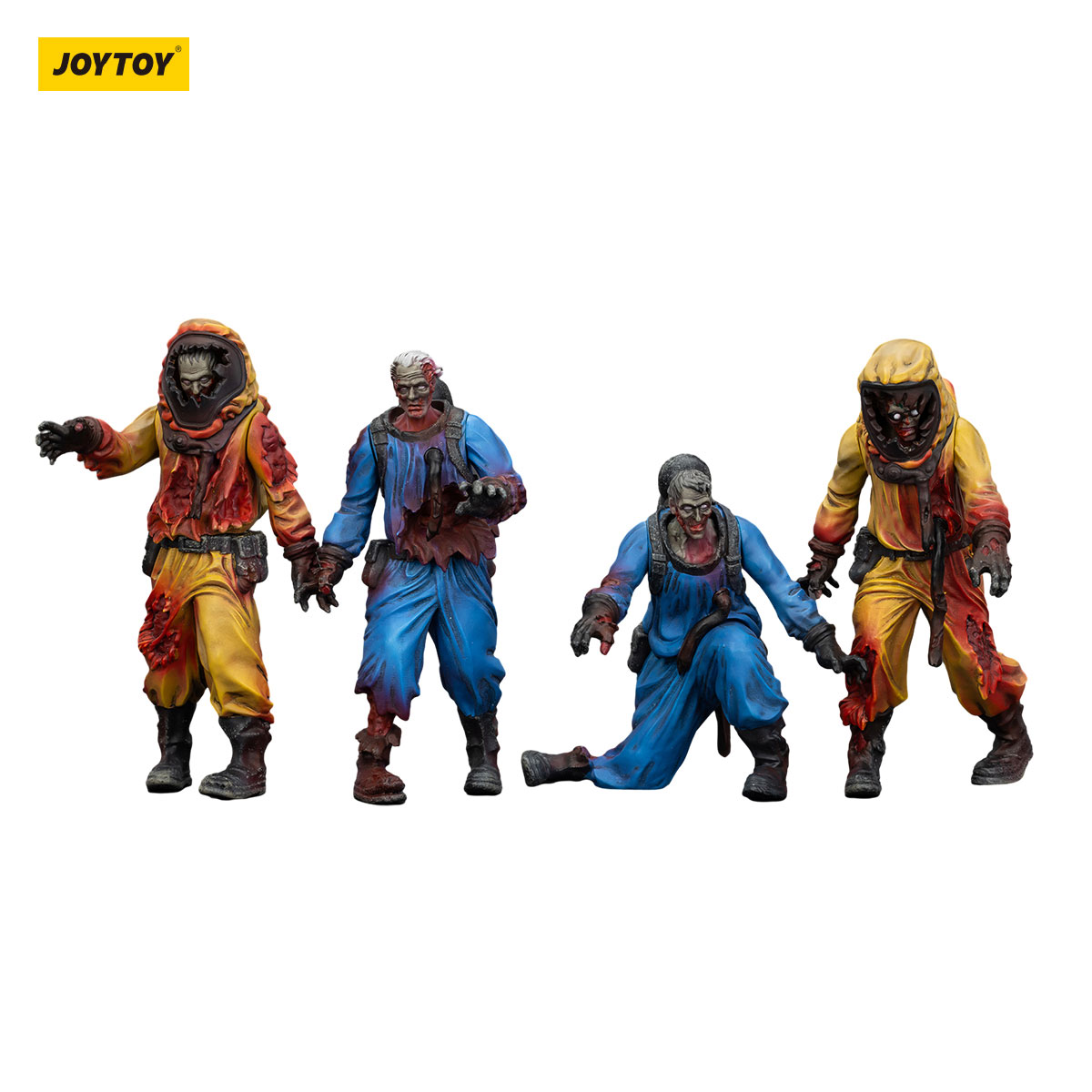 JOYTOY Dark Source Zombie Figure Biochemical Lab Team
