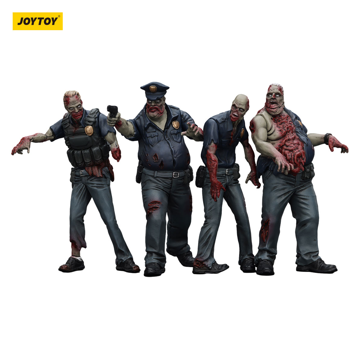 JOYTOY Dark Source Zombie Fiqure Police (Male)