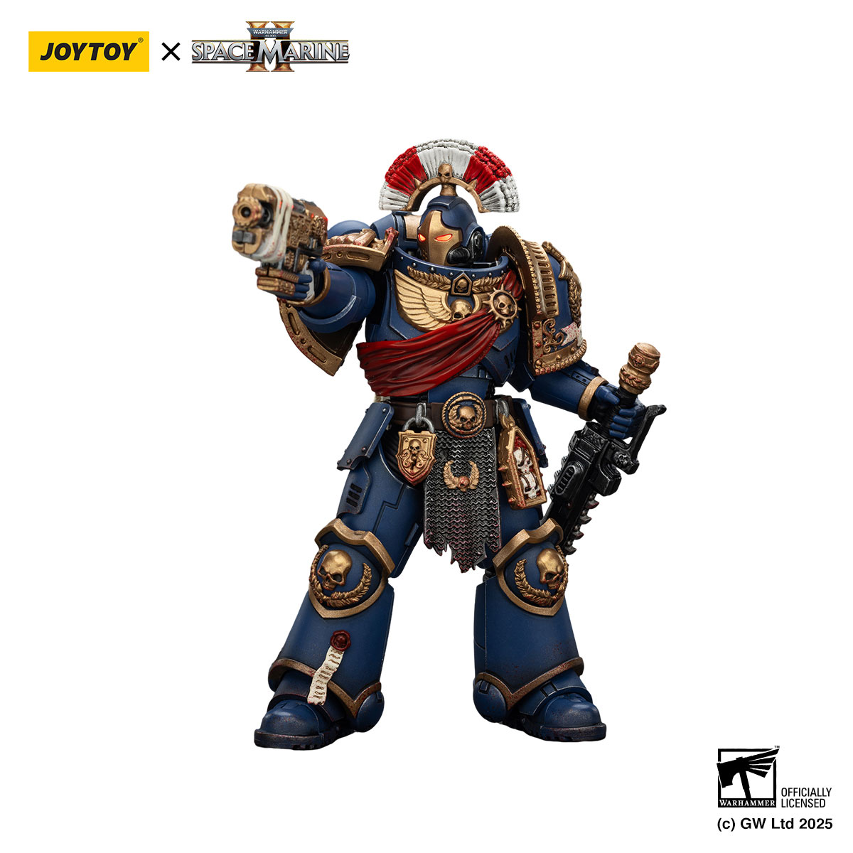 JOYTOY Warhammer Ultramarines Relic Secundus Armour with Artificer