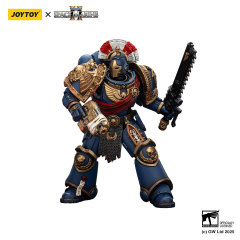 Ultramarines Relic Secundus Armour with Artificer Bolt Rifle,Chainsword and Bolt Pistol