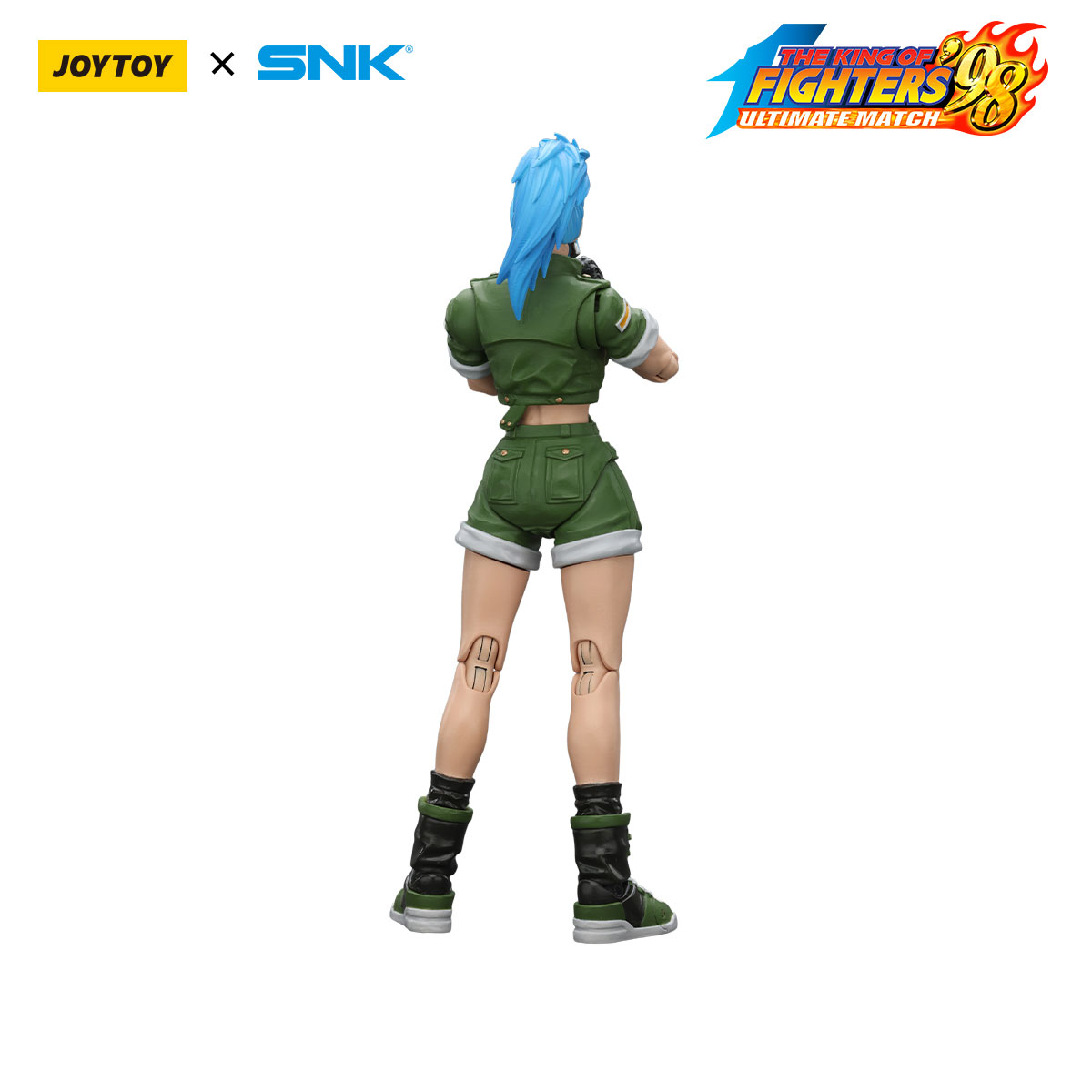 JOYTOY SNK KOF'98UM Ikari Warriors Team Leona Heidern Action Figure
