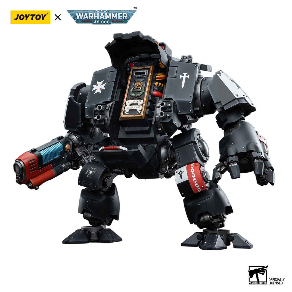JOYTOY Warhammer Black Templars Redemptor Dreadnought