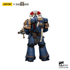 Ultramarines Relic Secundus Armour with Artificer Bolt Rifle,Chainsword and Bolt Pistol