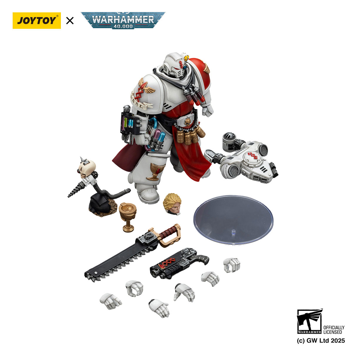 JOYTOY Warhammer Blood Angels Sanguinary Priest with heavy bolt