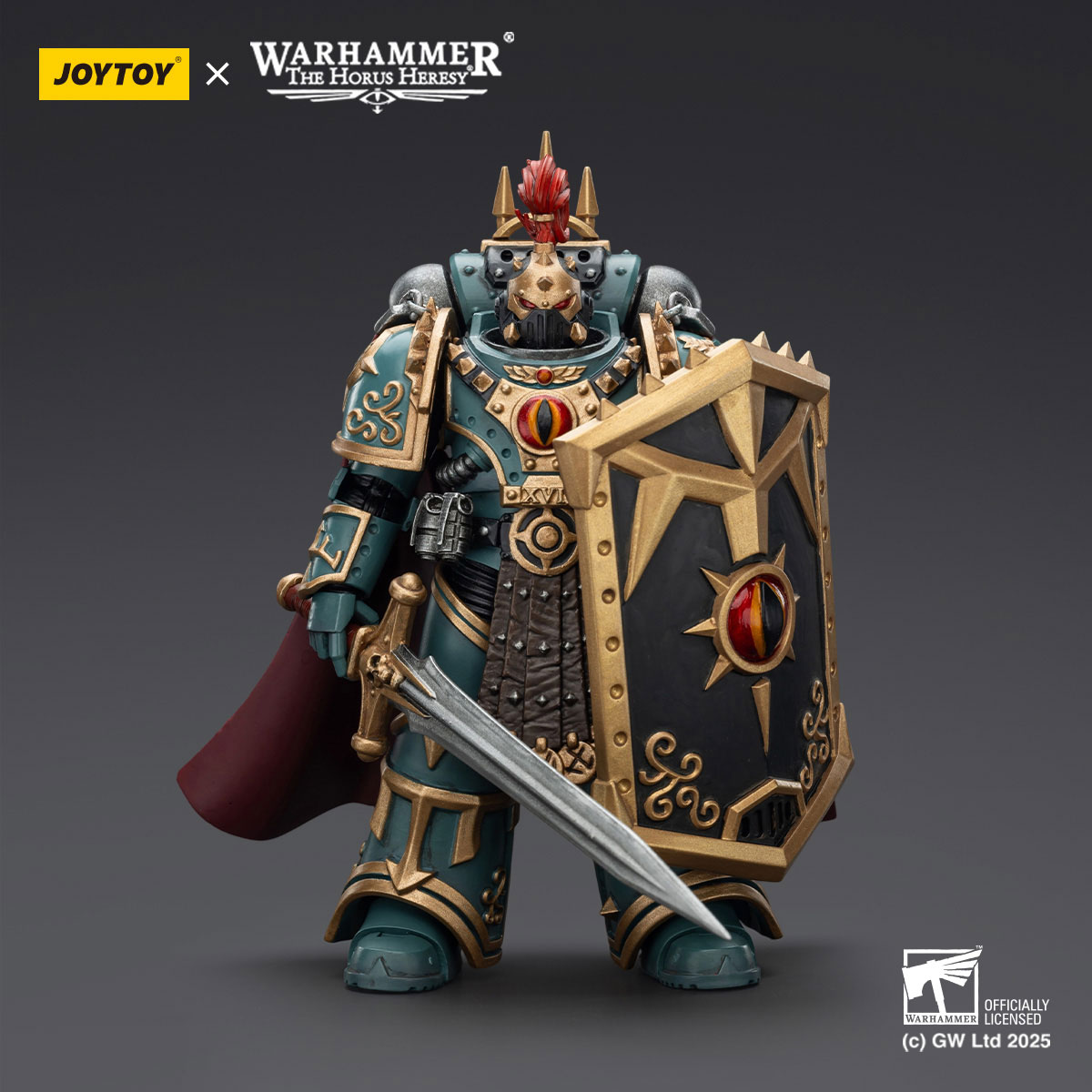 JOYTOY Warhammer Sons of Horus'Little'Horus Aximand,Captain of the