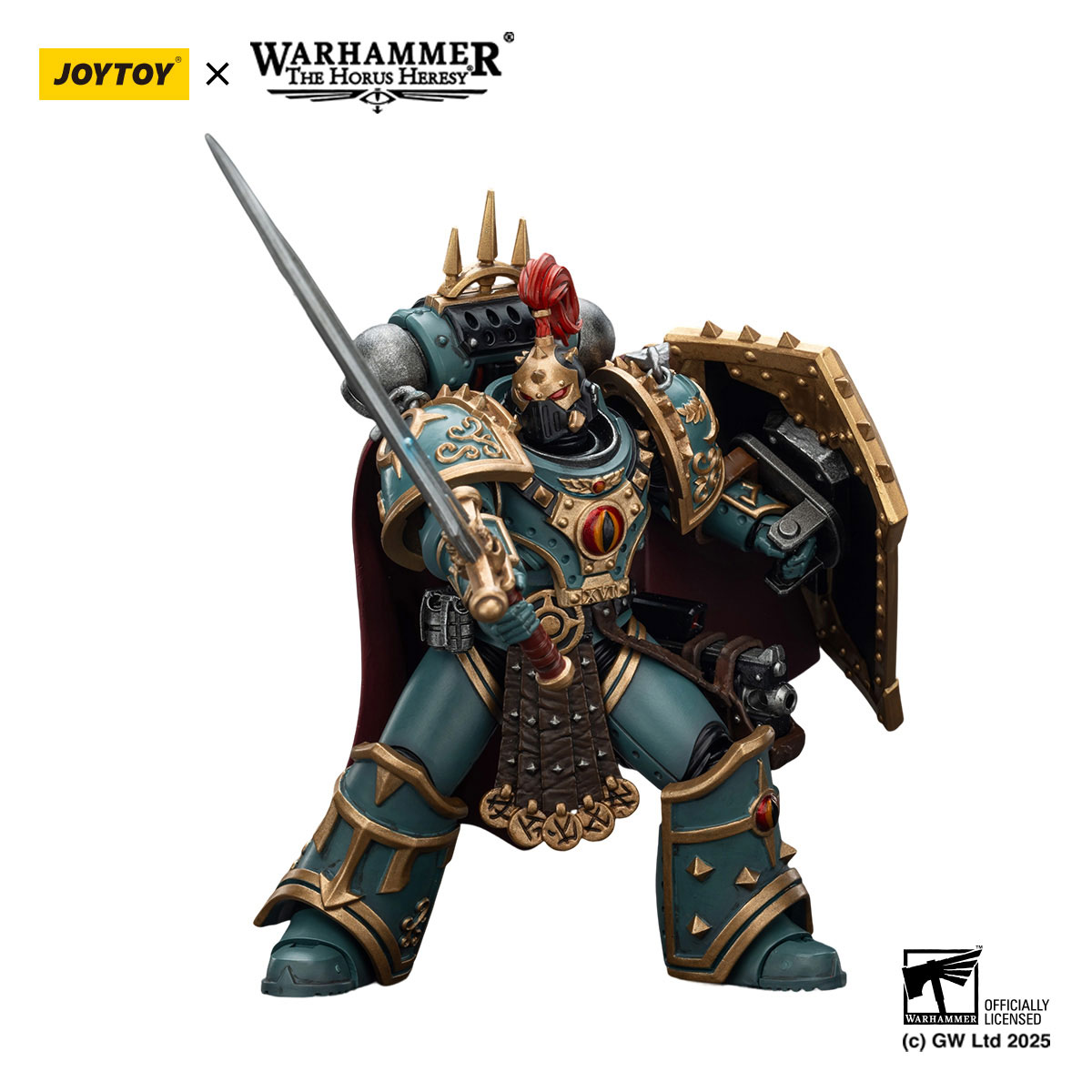 JOYTOY Warhammer Sons of Horus'Little'Horus Aximand,Captain of the