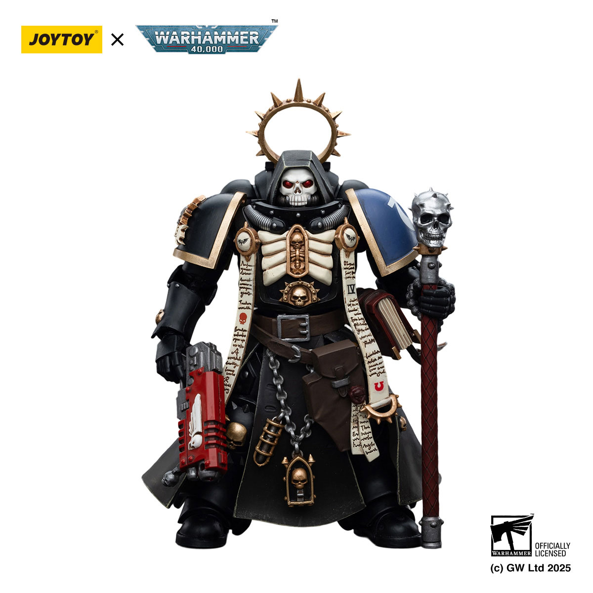 JoyToy Warhammer 40K Ultramarines Primaris Chaplain Brother Varus