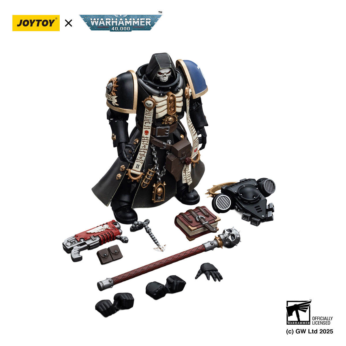 キャラクター JOY TOY PRIMARIS CHAPLAIN BROTHER VARUS JoyToy Warhammer 40K Ultramarines Primaris Chaplain Brother Varus