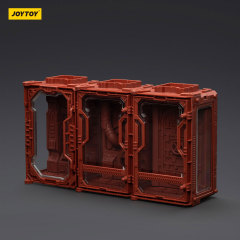 Individual Soldier Hangar Display Case - Blazing Red