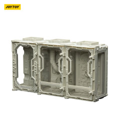 Individual Soldier Hangar Display Case - Armor White