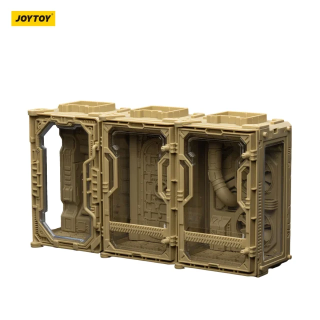 Individual Soldier Hangar Display Case - Ash Yellow
