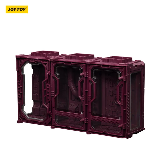Individual Soldier Hangar Display Case - Stellar Purple
