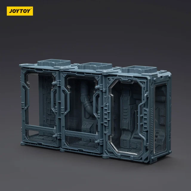 Individual Soldier Hangar Display Case - Titanium Grey
