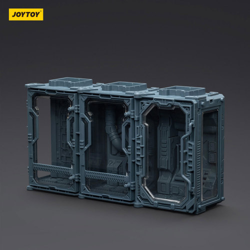 Individual Soldier Hangar Display Case - Titanium Grey