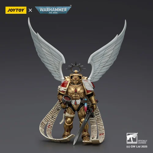 JoyToy Space Marines - Blood Angels Sanguinary Guard - Sanguinary Guard With Encarmine Axe And Inferno Bolter 118 6973130377172