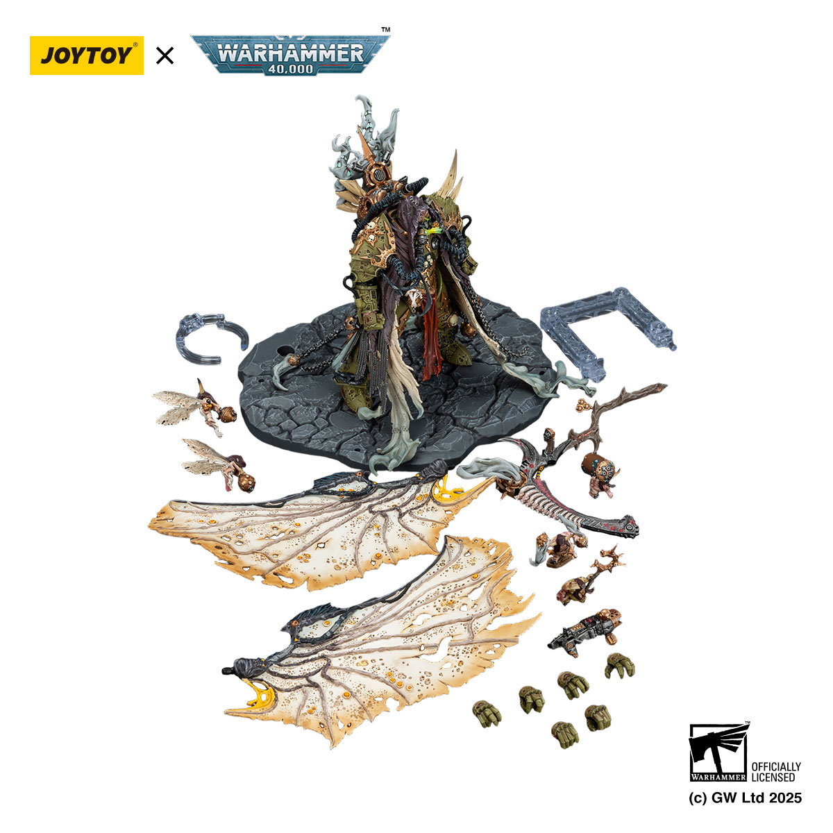 JOYTOY Mortarion Action Figure (21.2cm) | Warhammer 40k