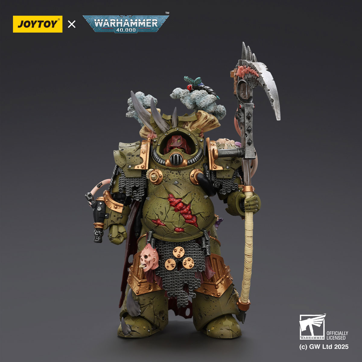 Death Guard Deathshroud Terminator 1 with Manreaper and