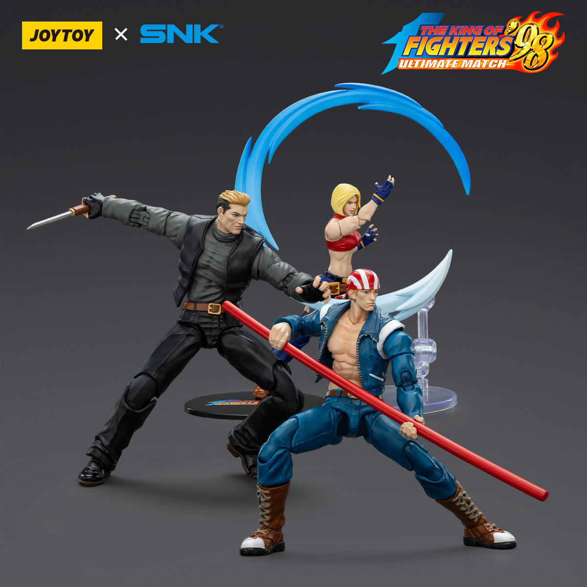 JOYTOY KOF '97 Special Team Figure Set | Yamazaki, Billy Kane