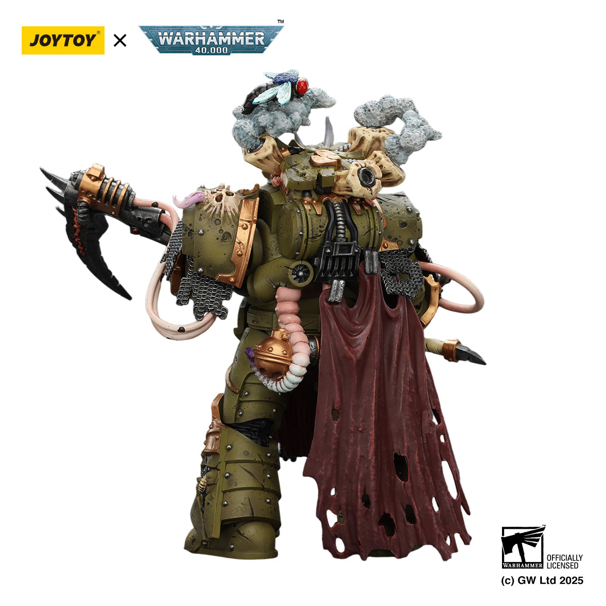 Death Guard Deathshroud Terminator 1 with Manreaper and