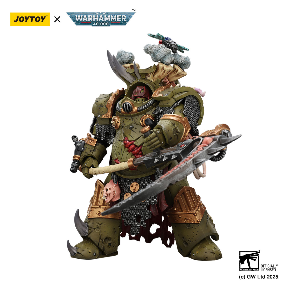 Death Guard Deathshroud Terminator 1 with Manreaper and