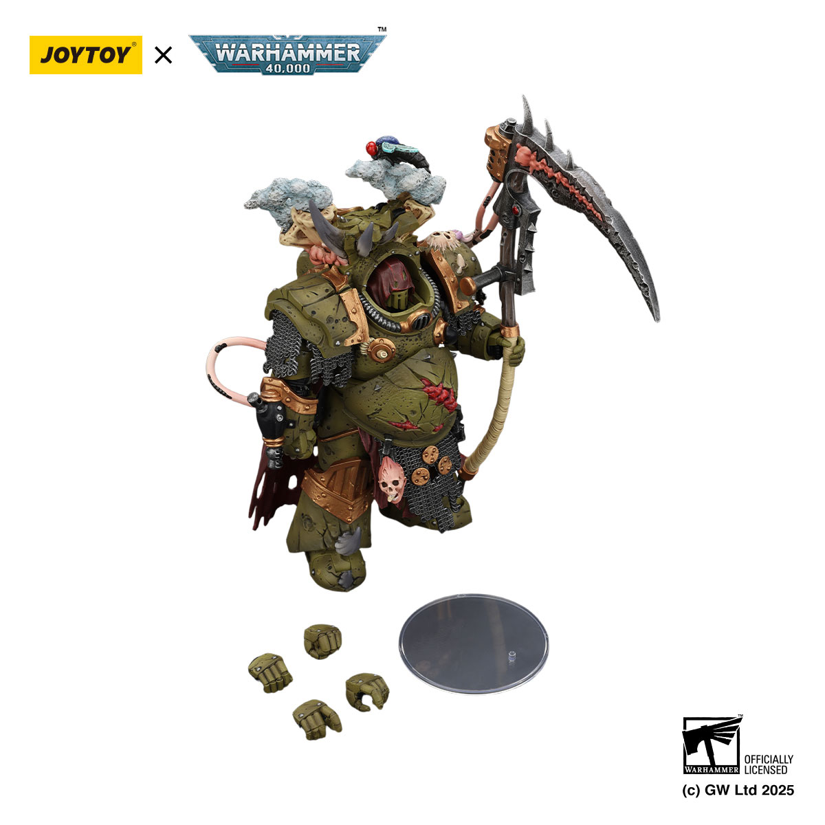 Death Guard Deathshroud Terminator 1 with Manreaper and
