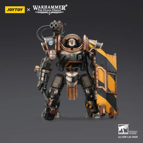 Iron Warriors Iron Circle Domitar-Ferrum Class Battle-automata with Karceri Battle Shield and Graviton Crusher