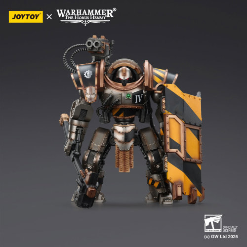 Iron Warriors Iron Circle Domitar-Ferrum Class Battle-automata with Karceri Battle Shield and Graviton Crusher