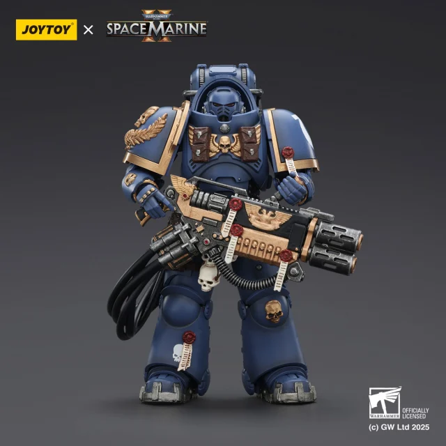 Ultramarines Heavy Artificer Armor with Relic Multi-Melta