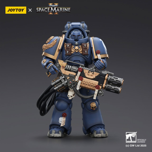 Ultramarines Heavy Artificer Armor with Relic Multi-Melta