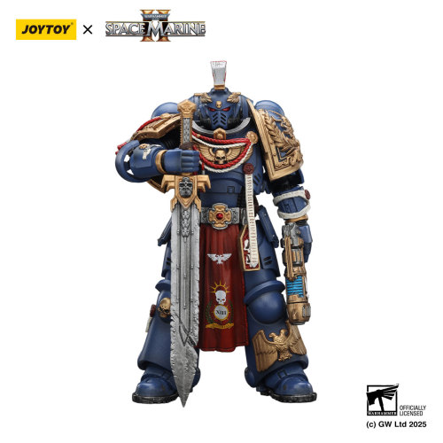 Ultramarines Relic Primus Armour with Plasma Pistol and Combat Blade