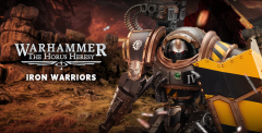 Iron Warriors Iron Circle Domitar-Ferrum Class Battle-automata with Karceri Battle Shield and Graviton Crusher