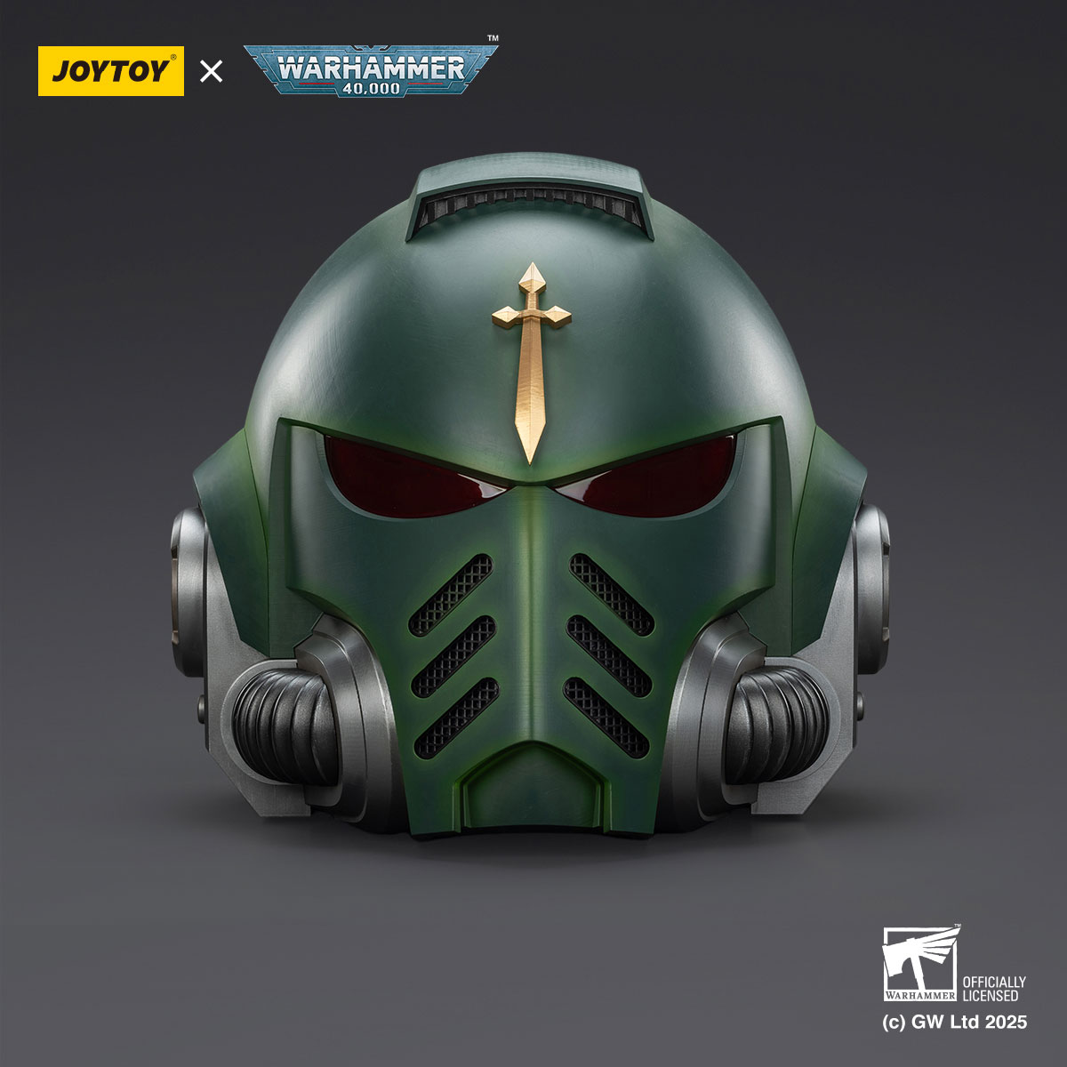 JOYTOY x Warhammer 40k: Wearable Dark Angels MKX Helmet | 1:1