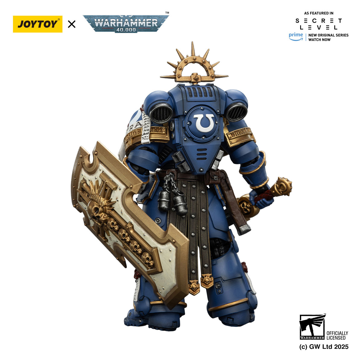 joytoy ウォーハンマー Ultramarines Torvald JOYTOY Ultramarines Torvald 1:15 Scale Figure | Warhammer 40k