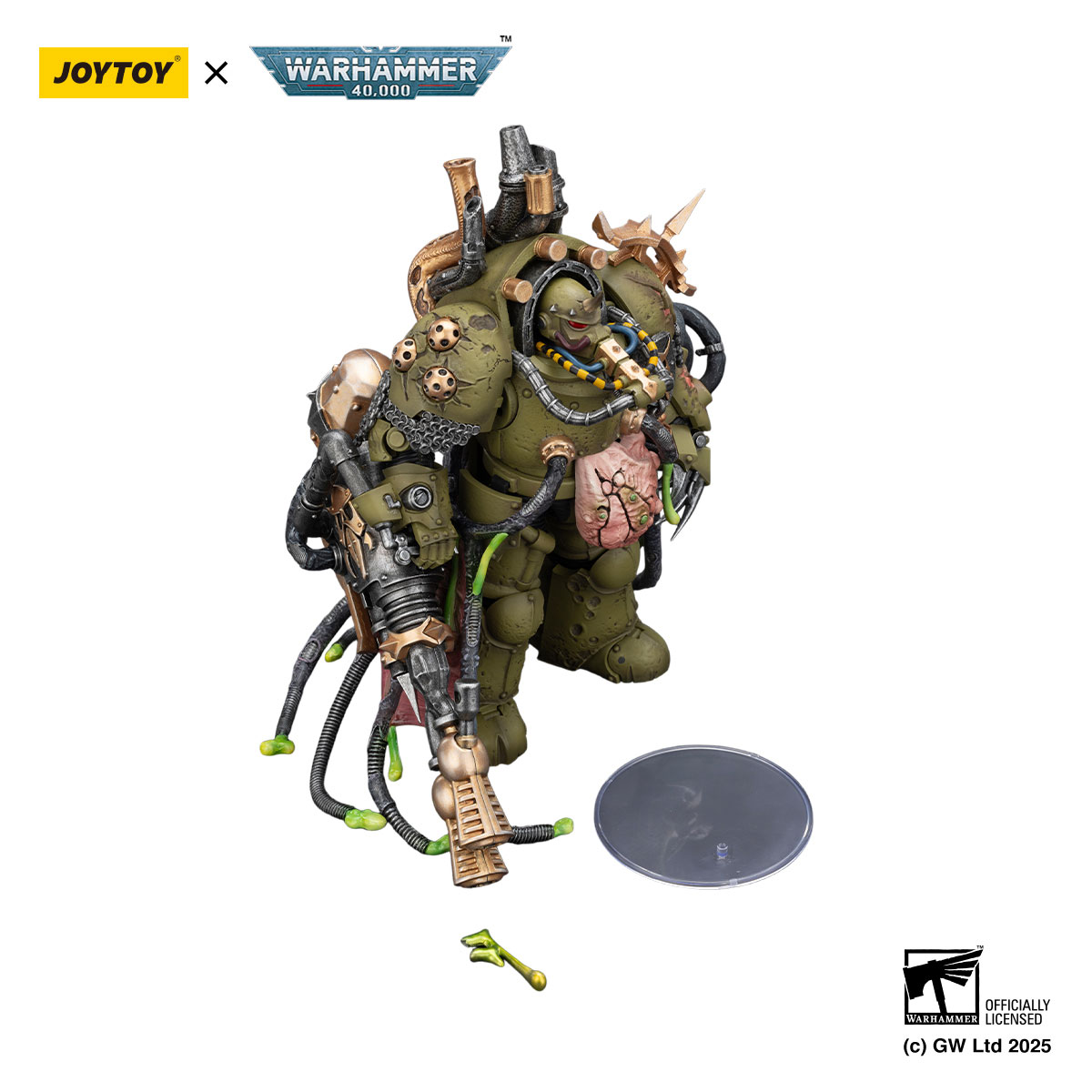 JOYTOY Death Guard Lord of Virulence | 1/18 Figure