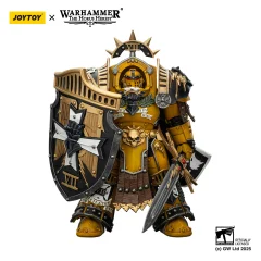Imperial Fists Legion Praetorin Tartaros Terminator Armour with Power Sword and Vigil Storm Shield
