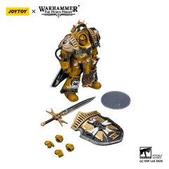 Imperial Fists Legion Praetorin Tartaros Terminator Armour with Power Sword and Vigil Storm Shield