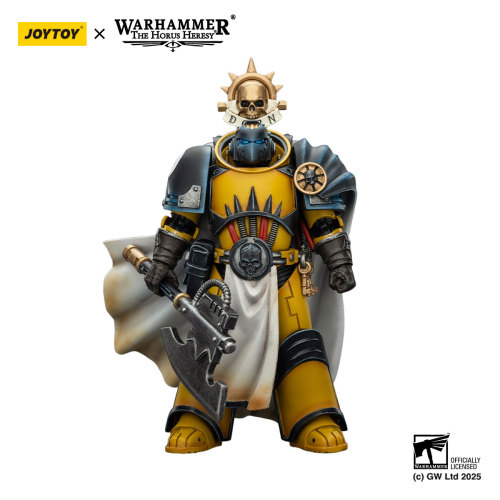 Imperial Fists Librarian Consul with Force Axe and Bolt Pistol