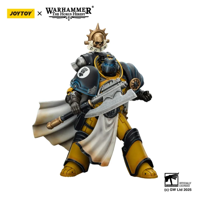 Imperial Fists Librarian Consul with Force Axe and Bolt Pistol