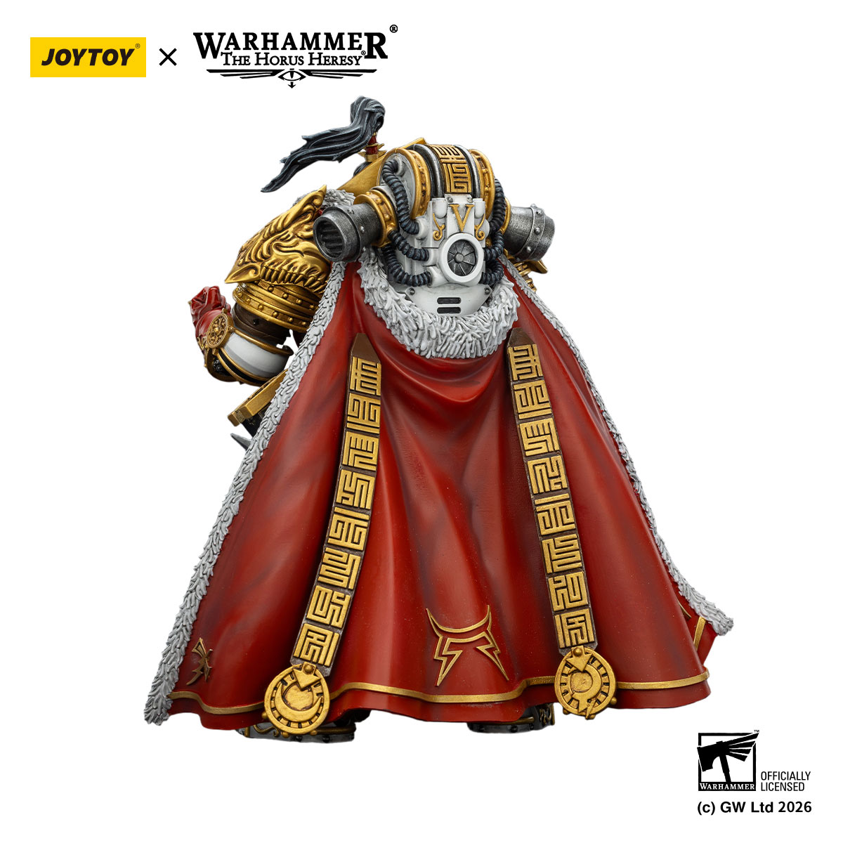 Joytoy Warhammer 30k - White Scars Jaghatai Khan Primarch Action