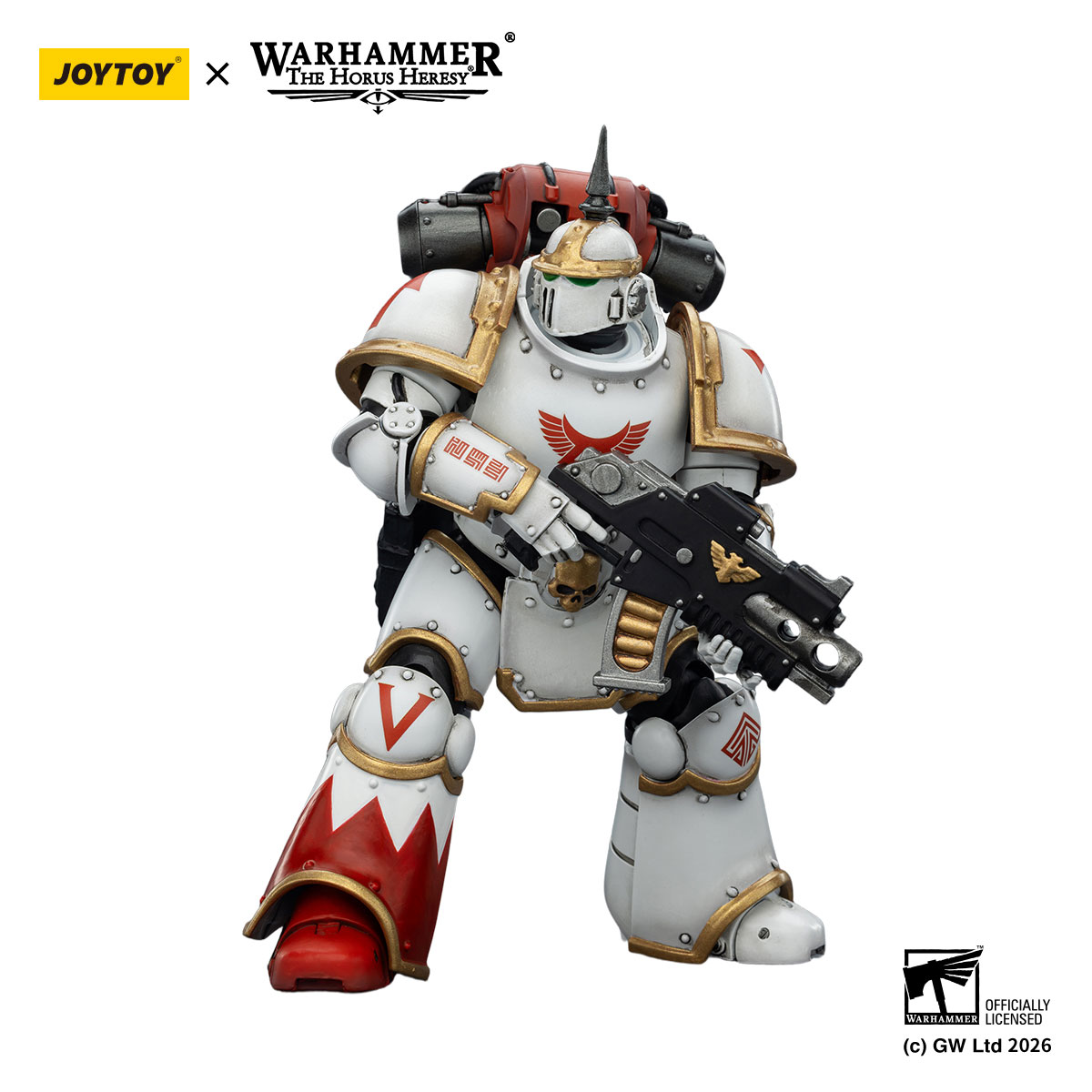 warhammer ホルスへレシー　絶版　MKⅢタクティカルアーマ　ジャンク JOYTOY White Scars MKIII Tactical Legionary | Warhammer 30k Action