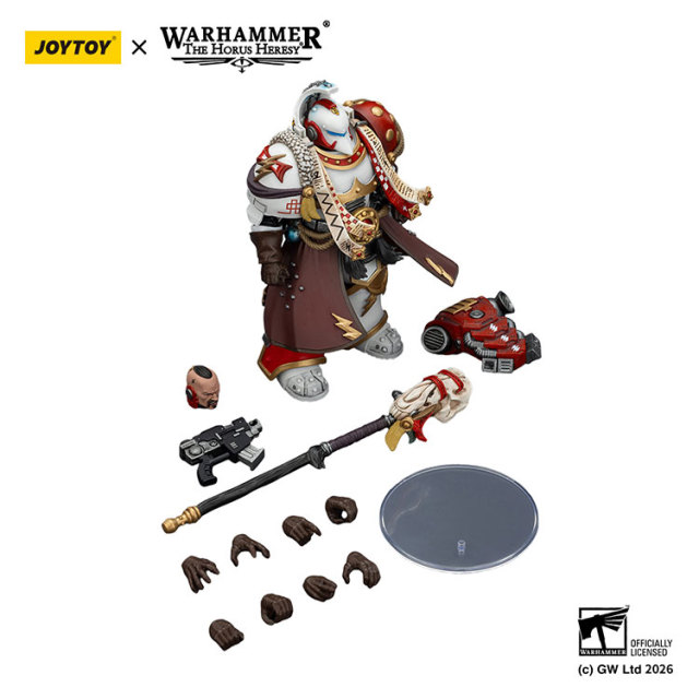 White Scars Stormseer Consul with Force Staff and Bolt Pistol