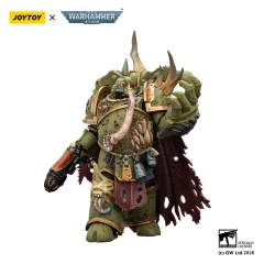 Death Guard Plague Marine Champion with Plasma Pistol and Power Fist