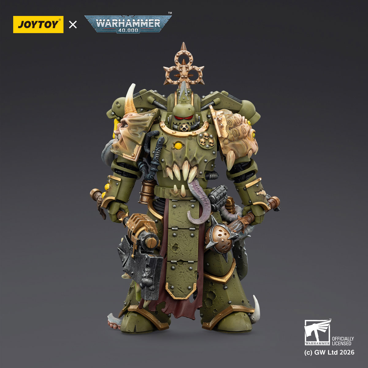 Death Guard Plague Marine — Bubotic Axe & Plague Knife