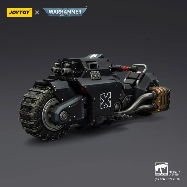 Raven Guard Raider-pattern Combat Bike with twin-linked bolt rifles