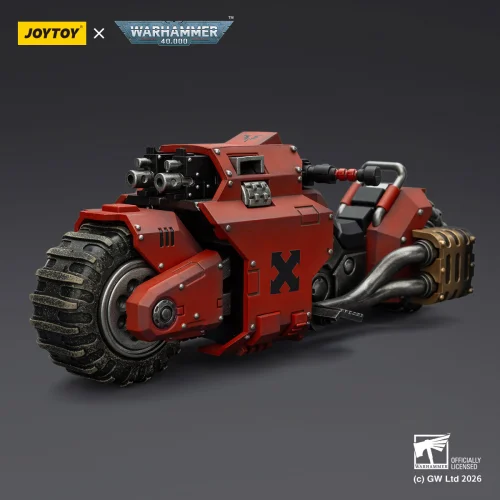 Blood Angels Raider-pattern Combat Bike with twin-linked bolt rifles