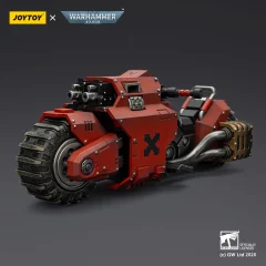 Blood Angels Raider-pattern Combat Bike with twin-linked bolt rifles